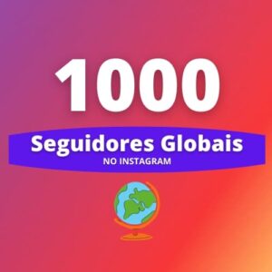 1.000 Seguidores Internacionais Instagram