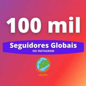 100.000 Seguidores Internacionais Instagram